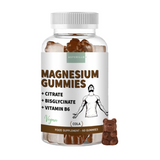 Gominolas de magnesio citrato y bisglicinato con vitamina B6 (60 unidades)